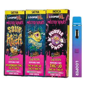 Looper XL Melted Series Live Resin 3G Disposable