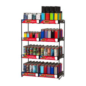 Bic Lighter 8 Tier w/ Djeep 414ct Display