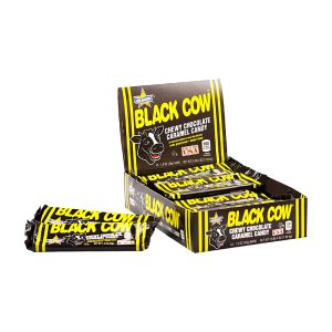 Atkinson's Black Cow Chewy Chocolate Caramel Candy 24Ct