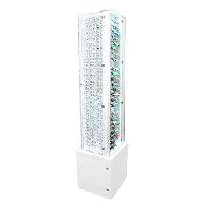 4 Sided LED Floor Display - Stud Mix, Lip & Eye, Tonuge, Belly, Knives 24pc, Watch 48pc