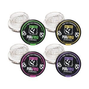 Half Bak'd Purifry'd THC-A Diamonds Sauce 2g Dabs