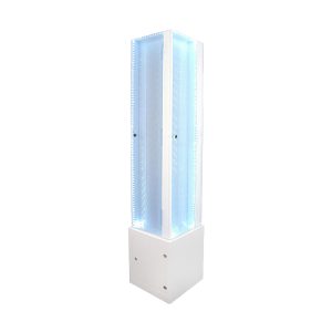 Four Side Led Knives Floor Turntable Display  **EMPTY**