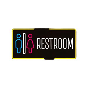 USA Led Neon Smart Sign  (RESTROOM)