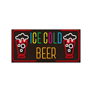 USA Led Neon Smart Sign  (ICE COLD BEER)