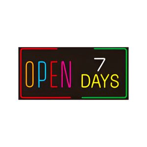 USA Led Neon Smart Sign  (OPEN 7 DAYS)