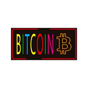 USA Led Neon Smart Sign  (BITCOIN)