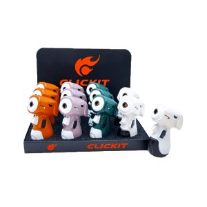 Clickit Mini Cartoon Dog Torch 12ct
