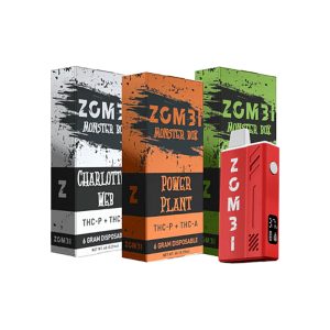 Zombi Monster Box D8+HHC+THC-P 6g Disposable