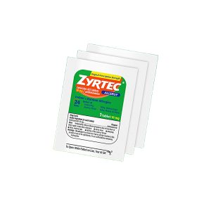 Zyrtec 24 Hour Allergy Relief Tablets 1pk 20ct