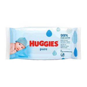 Huggies Pure Baby Wipes 56ct