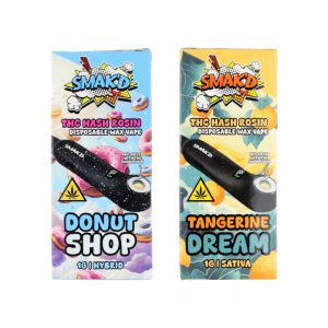 Smak'd THC Hash Rosin Wax Vape 1G Disposable