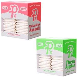Pushin P's THC-P 480mg Gummies 2pk 30ct Gravity Display