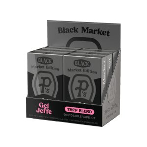 Pushin P's Black Market THC-P 1g Disposable Starter Kit - Gel Jeffe
