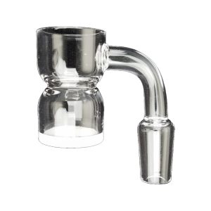 25mm 90 Degree Male Banger 5ct - Splash Guard Gavel