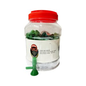 IDGAF Full Color Flat Handle 14mm Male Bowl 50ct Jar