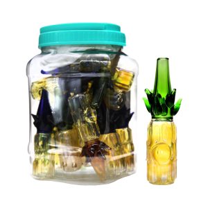 4" Pineapple Hand Pipe 20ct Jar
