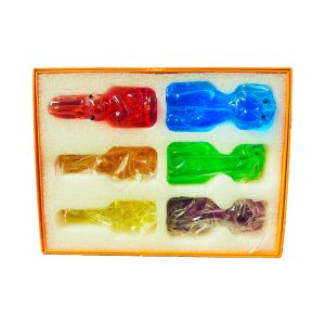 4" Apex Glycerine Dog & Bunny Hand Pipe 6ct