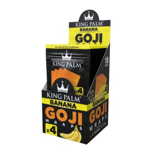 King Palm Goji Wraps 4pk 15ct