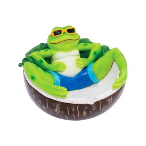 Fujima Chilling Green Frog Ashtray