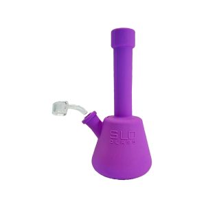 8" SILO Silicone Water Pipe W/ Banger