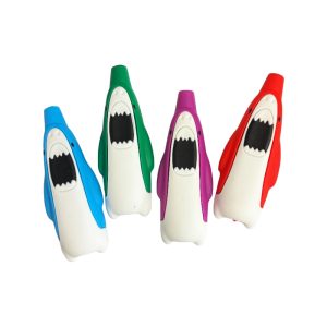 5" Shark Silicone Hand Pipe