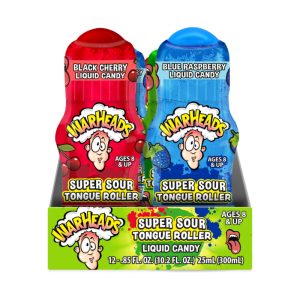 Wareheads Super Sour Tongue Roller Liquid Candy 12ct