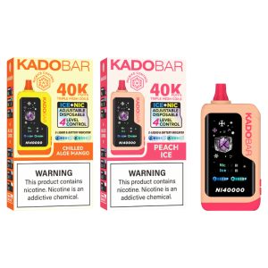Kado Bar NI40000 Ice+Nic Control 40k Puffs Disposable 5ct (Made in USA)