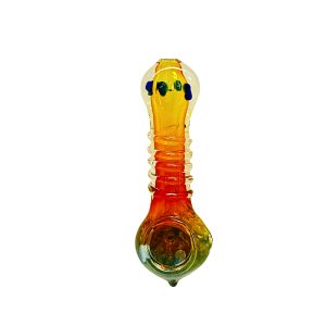 5" Color Changing Three Rindged Hand Pipe 3ct
