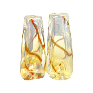 2.5" Square Spiral Hand Pipe Assorted Colors 2ct