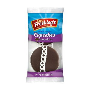 Mrs Freshleys Chocolate Cupcake 6ct 2pk