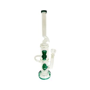 16" Double Circ Perc Recycler Water Pipe (Box 41)