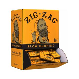 Zig-Zag French Orange 1 1/4 Papers 48ct