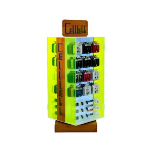 Celltekk Wooden Counter Display 128ct