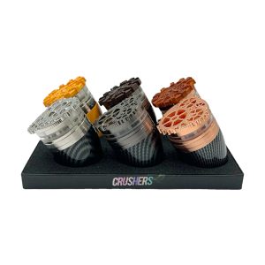 Crushers Led Clock Design & Three Wheel Design Grinders 6ct