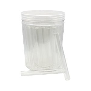 IDGAF 4'' Glass Tube 14MM One Hitter 35ct Jar