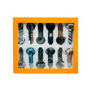 4" Apex Mix Art Hand Pipe 12ct
