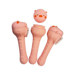 4'' Piggy Silicone Hand Pipe
