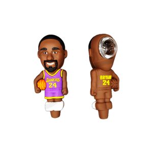 4'' Kobe Bryant Lakers Silicone Hand Pipe