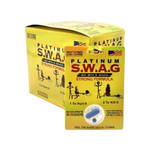 Swag Platinum Strong Formula Male Enhancement 24ct