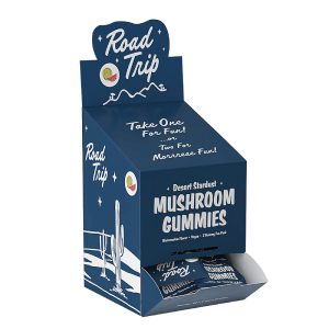 Road Trip Desert Stardust Mushroom Gummies 2pk 30ct Gravity Display