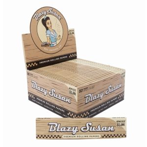 Blazy Susan Slim King Unbleached Papers 50ct