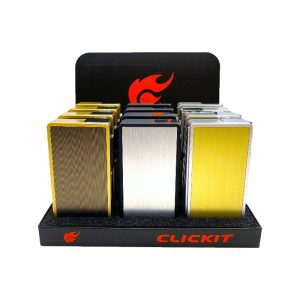 Clickit Cigarette Box Torch 12ct