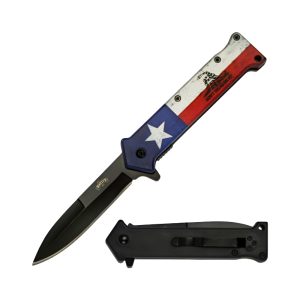 4.75" Master USA Spring Assist Knife - Don't Tread On Me (Box 37)