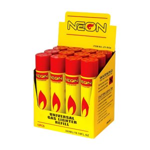 Neon Regular 300ml Butane Lighter Fluid 12ct