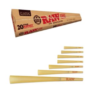 Raw Classic 20 Stage Rawket Cones 8pk