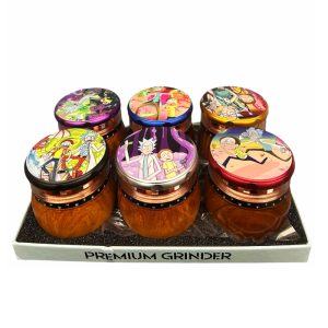 Stardust Premium 4 Part 63mm Grinder 6ct - Design #1