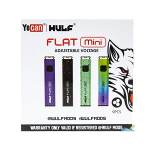 Yocan Wulf Flat Mini Battery 9ct