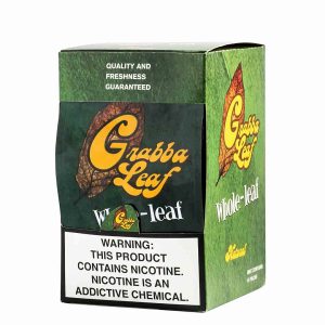 Grabba Leaf Whole-Leaf Wrap 10pk  - Natural