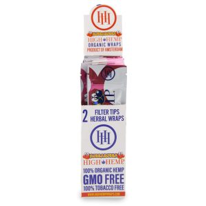High Hemp Organic Vegan Wraps 25ct