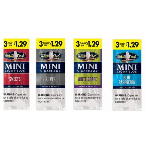 White Owl Mini Cigarillos 3/$1.29 15/3ct